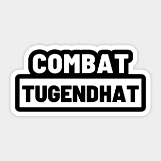 Political T-Shirts UK - Combat Tugendhat Sticker